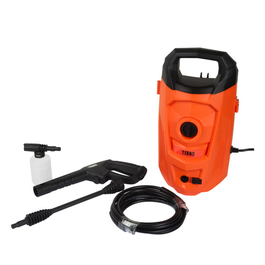Hidrolavadora Eléctrica Tekno Naranja con Negro 1200W 90BAR