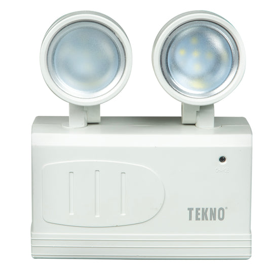 Lámpara Led de Emergencia Tekno 2 Faros 1W