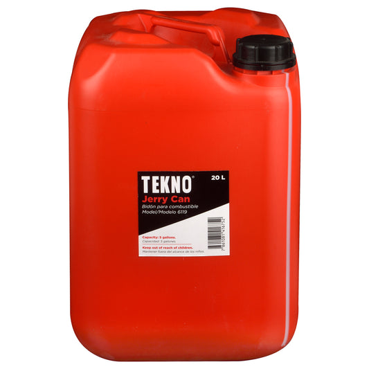 Galonera Tekno para Combustible Jerry Can 5gal Roja