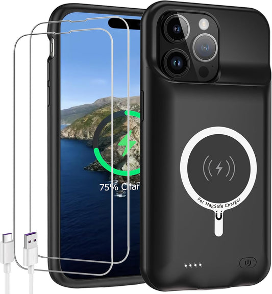 Funda Protectora con batería para Iphone TEKNO HOME