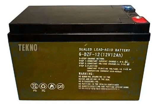 Batería Eléctrica Tekno Home para Vehículo 12V — Alto Desempeño