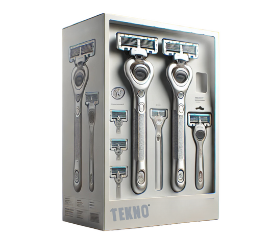 Pack of 2 Replacement Blades for TEKNO Shaver